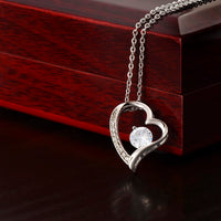 Load image into Gallery viewer, To an Amazing Mama to Be - Gift for Mom Heart Necklace
