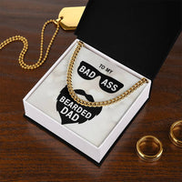 Load image into Gallery viewer, Cuban Link Chain Gifts for Dad - Bearded Dads
