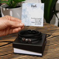Load image into Gallery viewer, Love You Forever Bracelet Gifts for Dad
