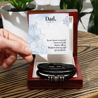 Load image into Gallery viewer, Love You Forever Bracelet Gifts for Dad
