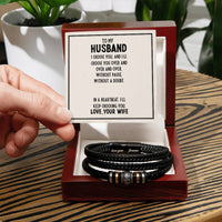 Load image into Gallery viewer, Love You Forever Bracelet To My Husband
