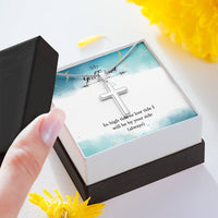 Load image into Gallery viewer, Stainless Cross Necklace For Girlfriend - Always By Your Side
