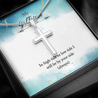 Load image into Gallery viewer, Stainless Cross Necklace For Girlfriend - Always By Your Side

