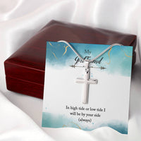 Load image into Gallery viewer, Stainless Cross Necklace For Girlfriend - Always By Your Side
