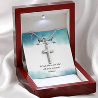 Load image into Gallery viewer, Stainless Cross Necklace For Girlfriend - Always By Your Side
