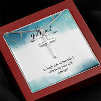 Load image into Gallery viewer, Stainless Cross Necklace For Girlfriend - Always By Your Side
