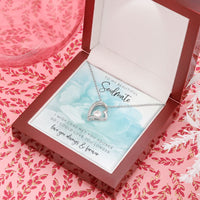 Load image into Gallery viewer, To My Beautiful Soulmate Heart Pendant
