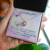 Load image into Gallery viewer, To My Granddaughter Necklace, Love from Grandma
