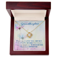 Load image into Gallery viewer, To My Granddaughter Necklace, Love from Grandma
