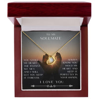 Load image into Gallery viewer, To My Soulmate - You Stole My Heart - yellow or white gold

