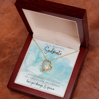 Load image into Gallery viewer, To My Beautiful Soulmate Heart Pendant
