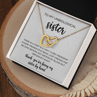 Load image into Gallery viewer, Unbiological Sister Necklace - Gift for Soul Sister Friendship Jewelry
