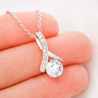 Load image into Gallery viewer, To my soulmate Necklace with Card, Romantic Anniversary Gift for Her
