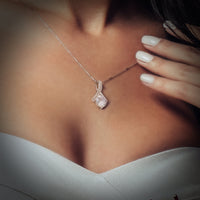 Load image into Gallery viewer, To my soulmate Necklace with Card, Romantic Anniversary Gift for Her

