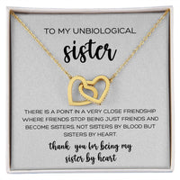 Load image into Gallery viewer, Unbiological Sister Necklace - Gift for Soul Sister Friendship Jewelry
