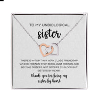 Load image into Gallery viewer, Unbiological Sister Necklace - Gift for Soul Sister Friendship Jewelry
